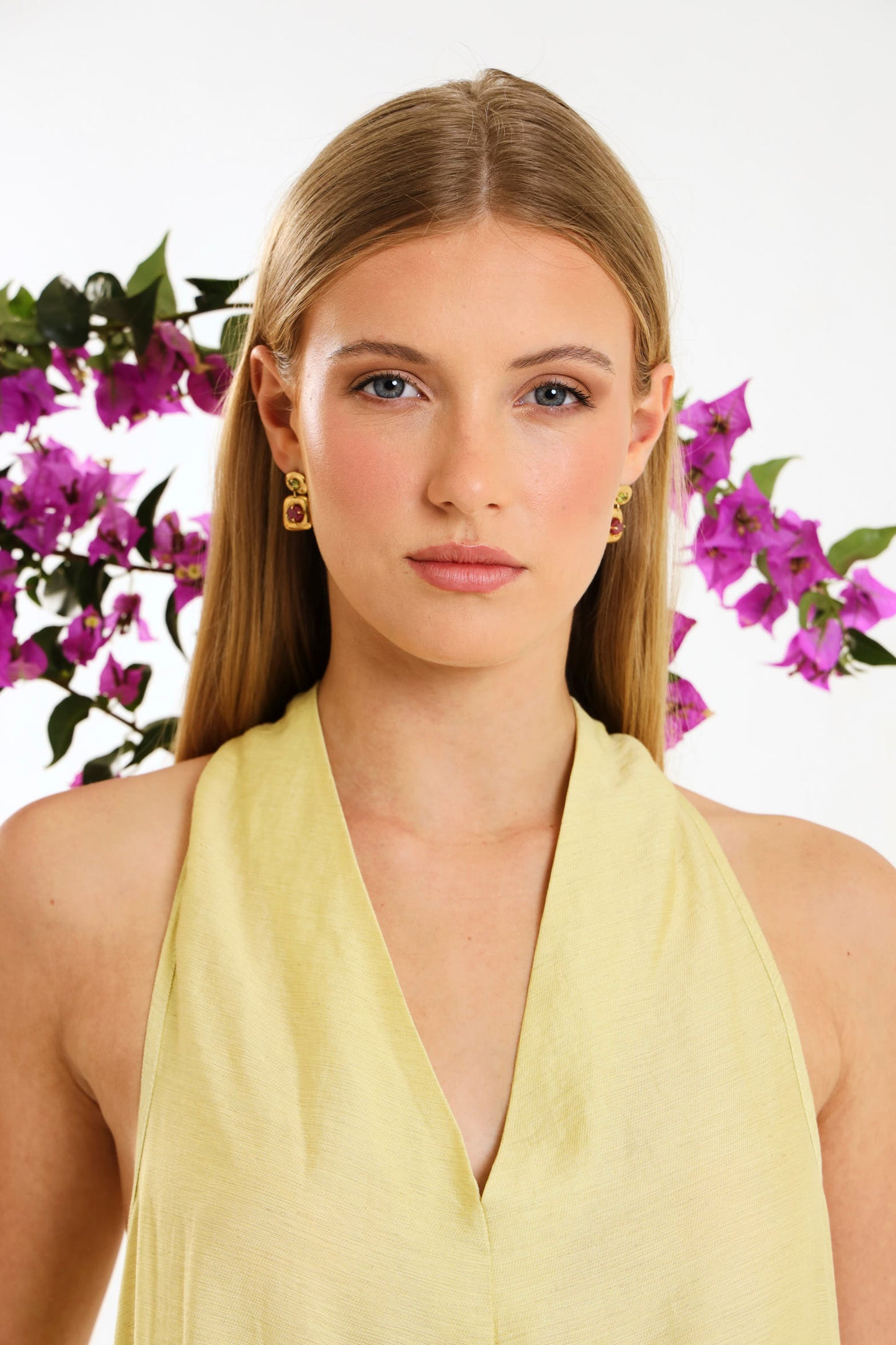 HALTER MAXI / MISTED MARIGOLD