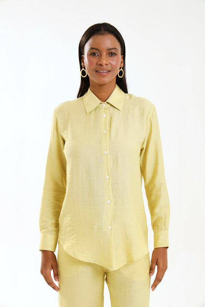 RESORT SHIRT / MISTED MARIGOLD