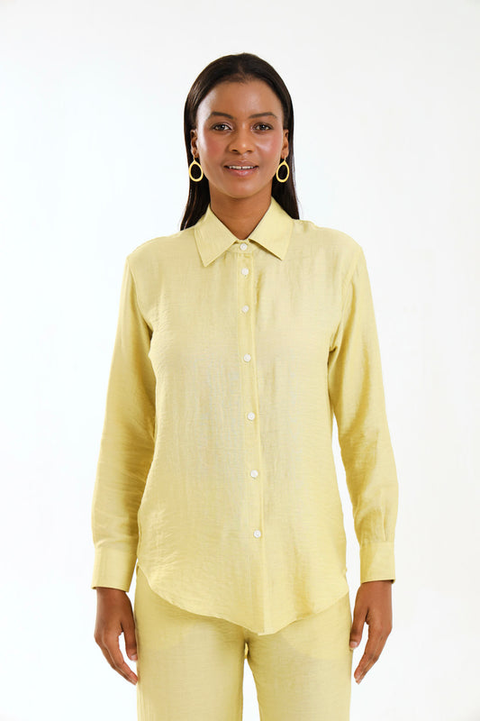 RESORT SHIRT / MISTED MARIGOLD