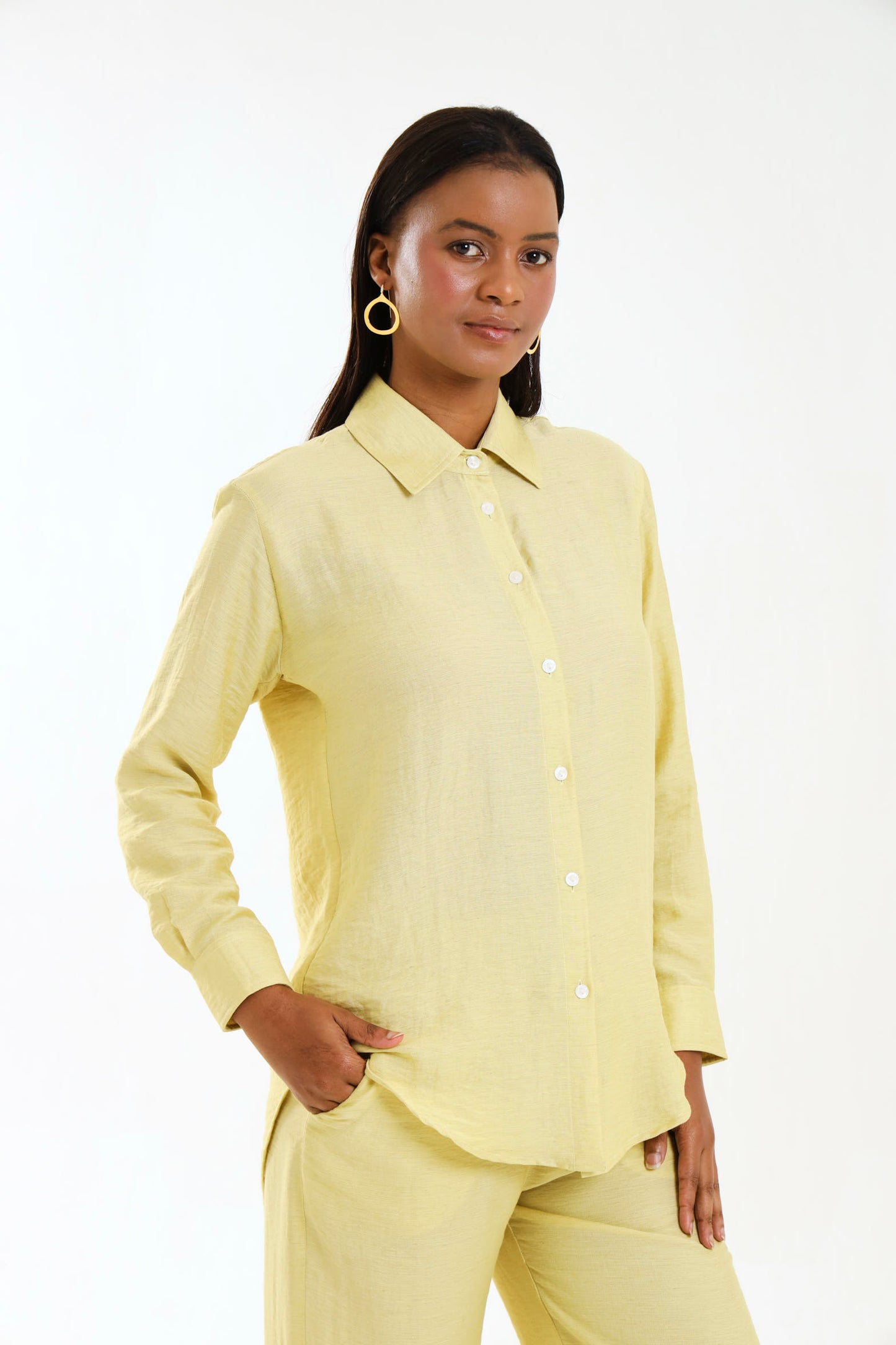 RESORT SHIRT / MISTED MARIGOLD