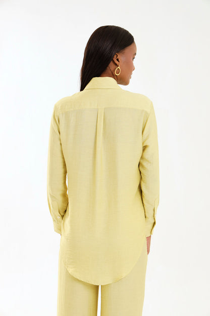 RESORT SHIRT / MISTED MARIGOLD