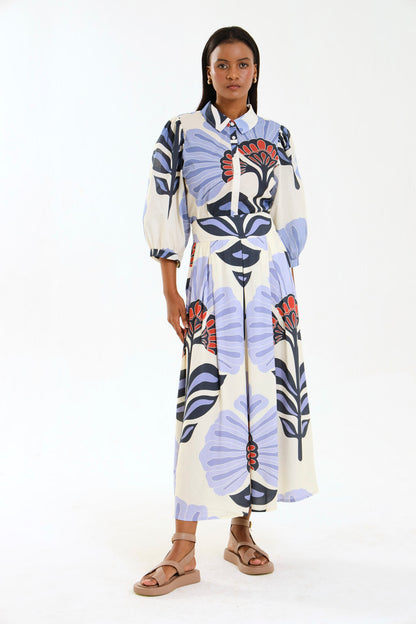 PUFF SLEEVE TOP / WILDFLOWER