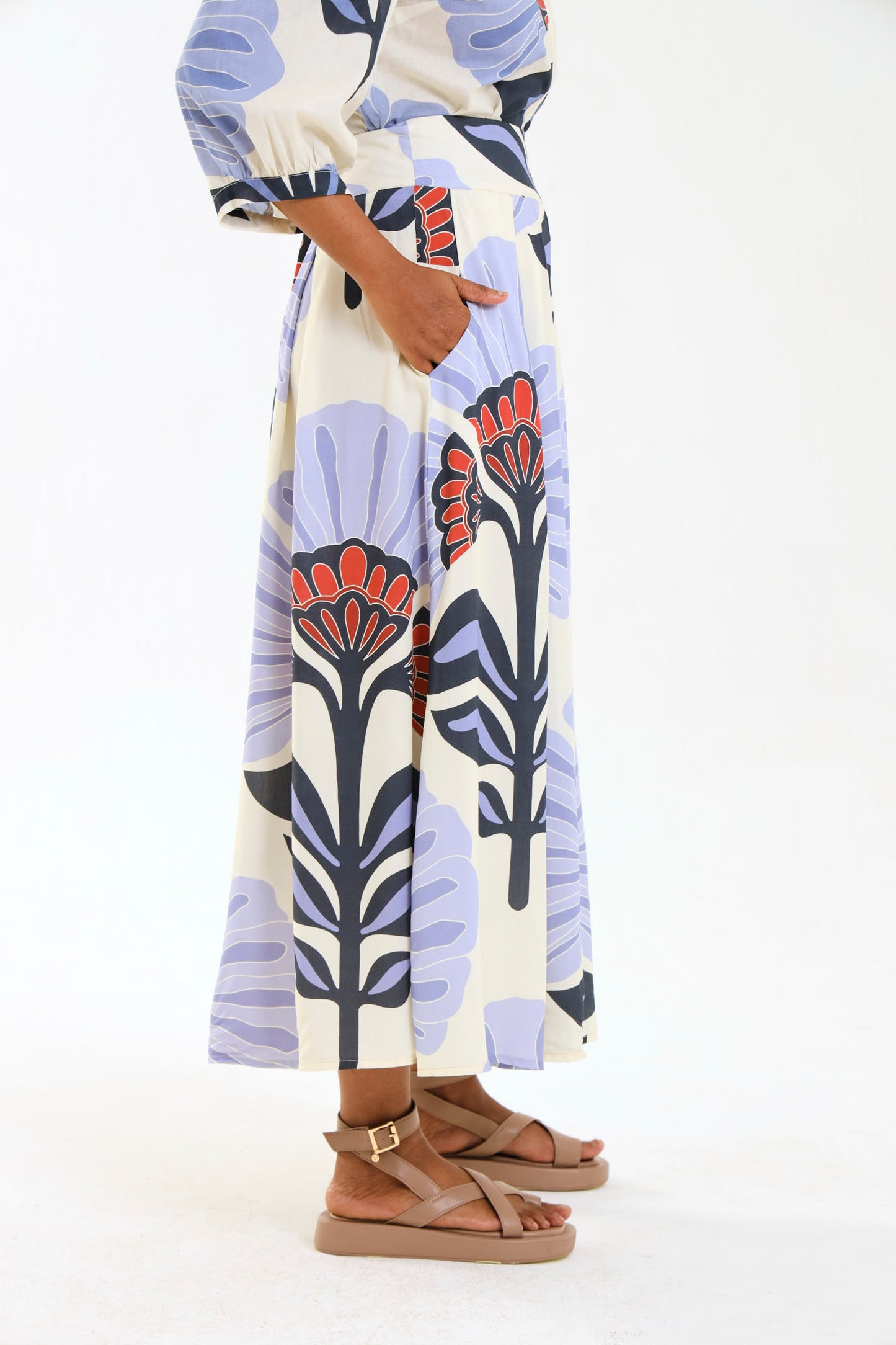 MAXI SKIRT / WILDFLOWER