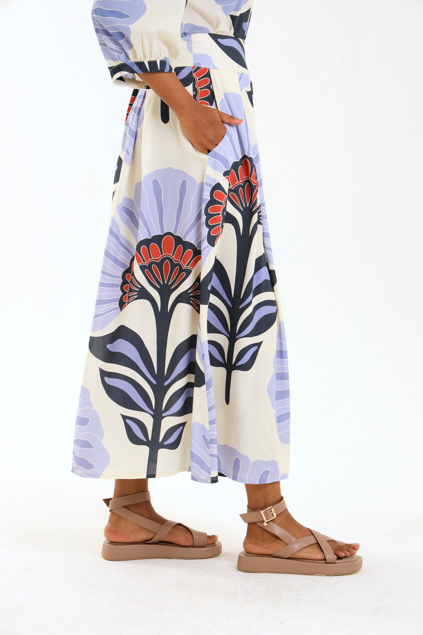 MAXI SKIRT / WILDFLOWER