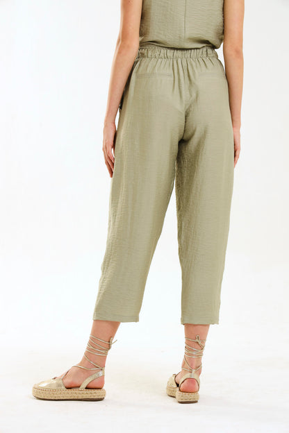 BARREL PLEATED PANTS / KASHMIR