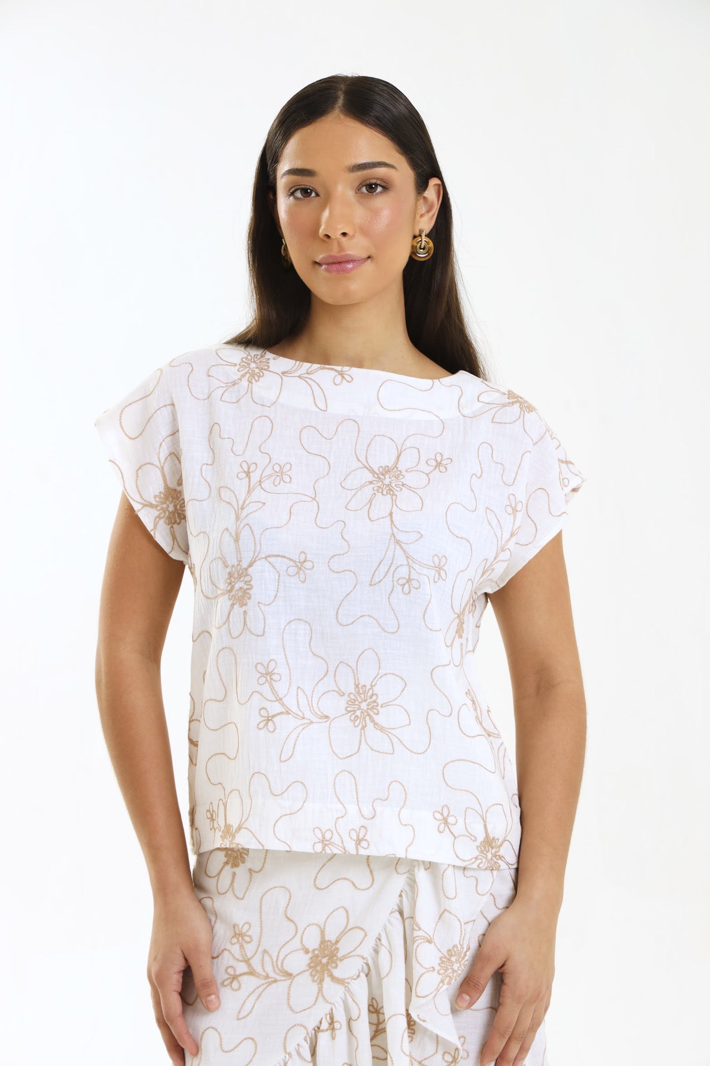 BOX TOP / IVORY BOTANICA