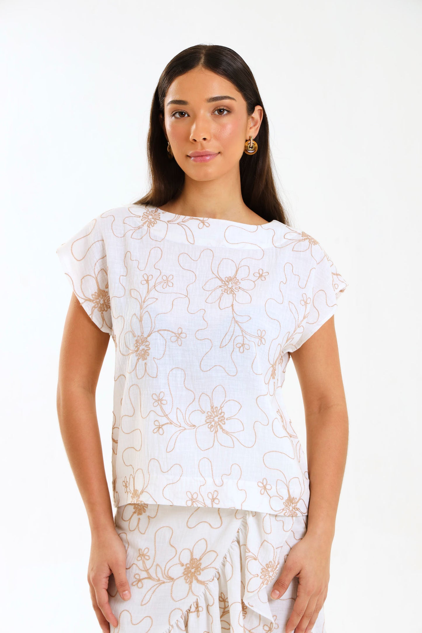 BOX TOP / IVORY BOTANICA