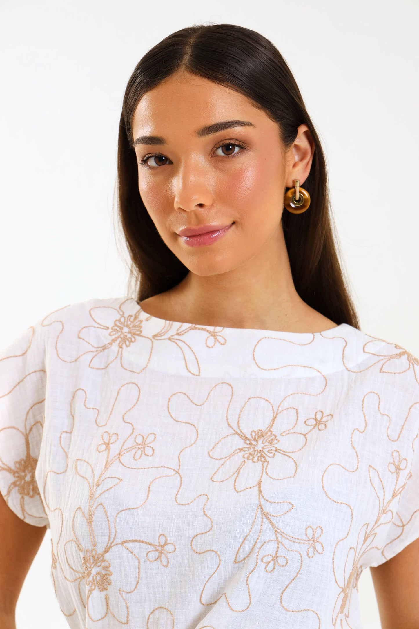 BOX TOP / IVORY BOTANICA