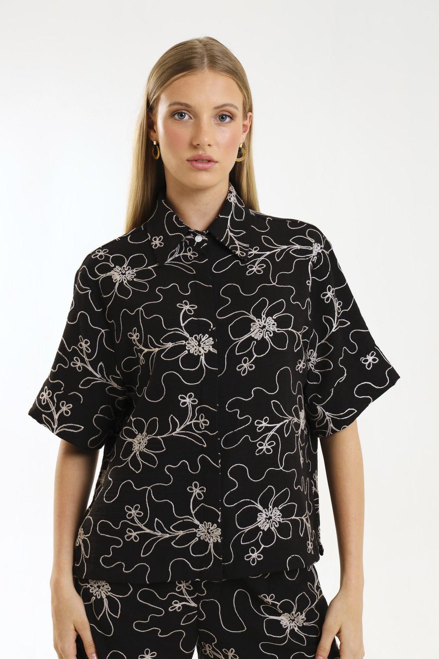COLLARED BOX  TOP / BOTANICA