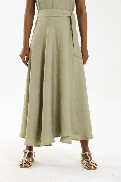 WRAP SKIRT / KASHMIR