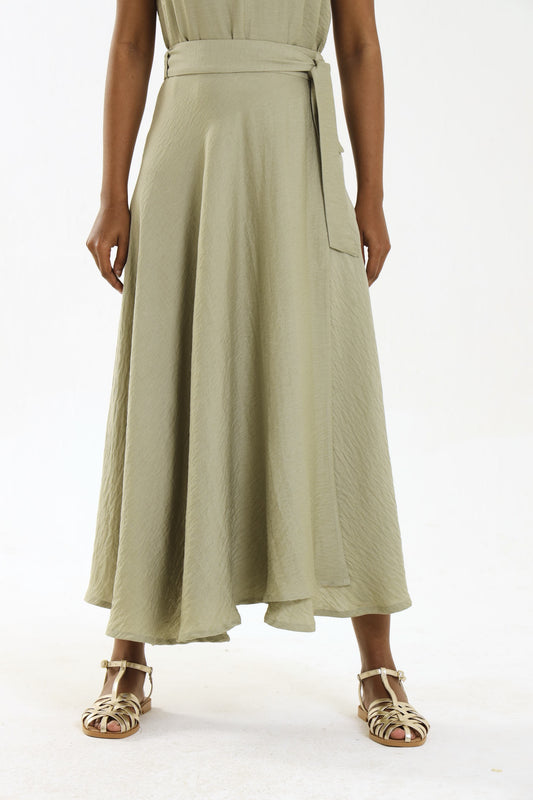 WRAP SKIRT / KASHMIR