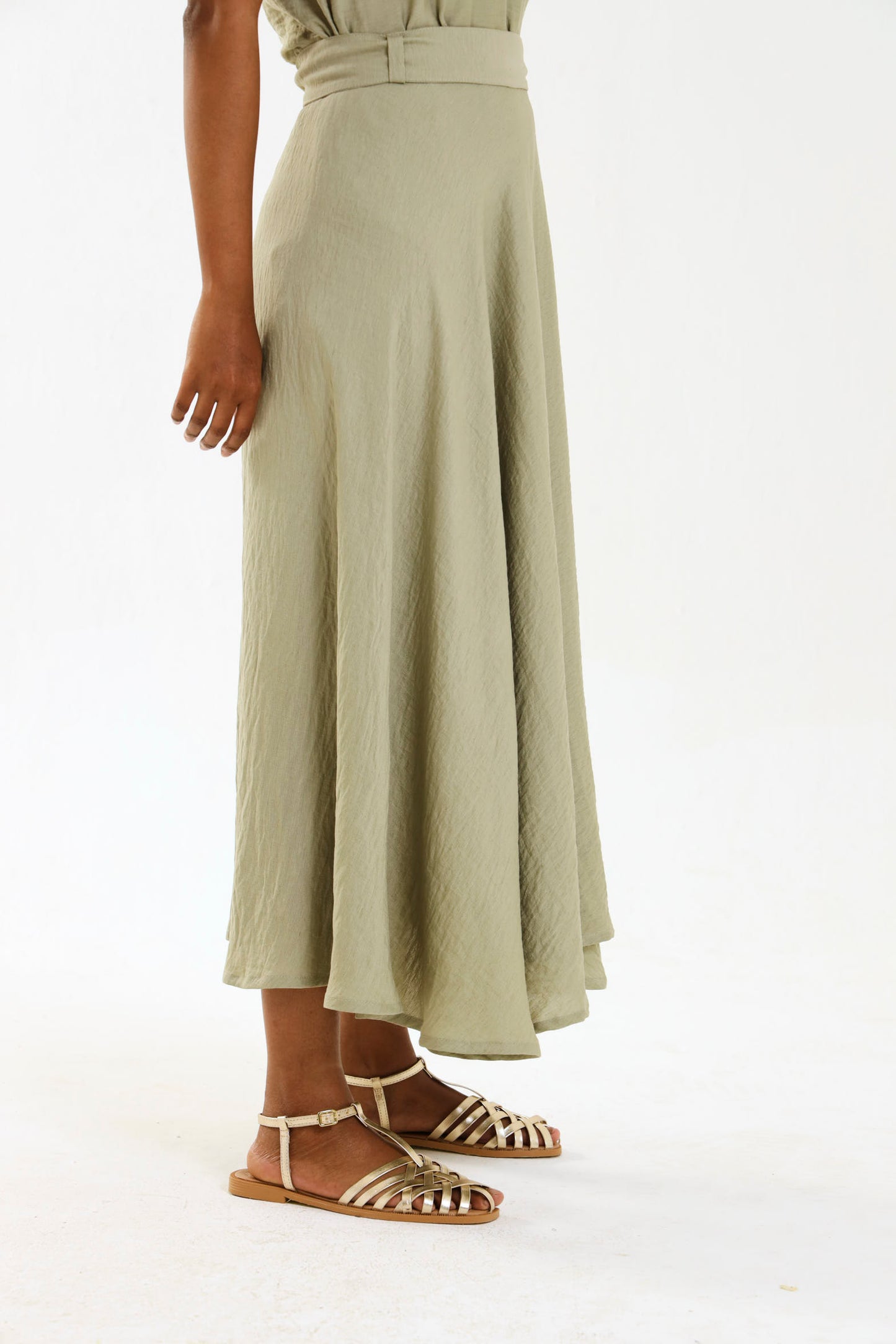 WRAP SKIRT / KASHMIR