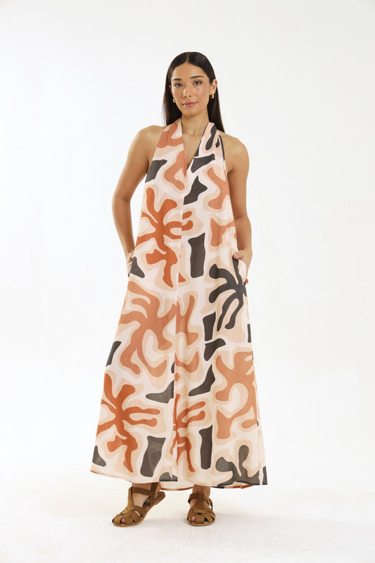 HALTER MAXI / CORALIS