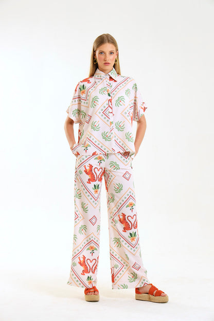 COLLARED BOX TOP / TIGERS