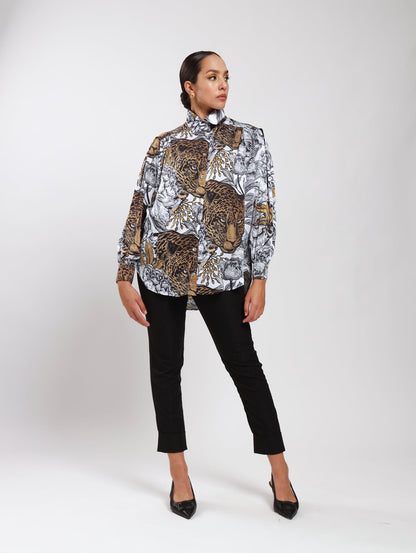 OS BOYFRIEND TOP / PEONY TIGER