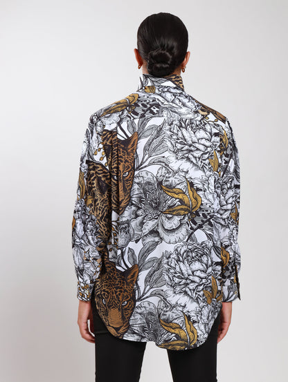 OS BOYFRIEND TOP / PEONY TIGER