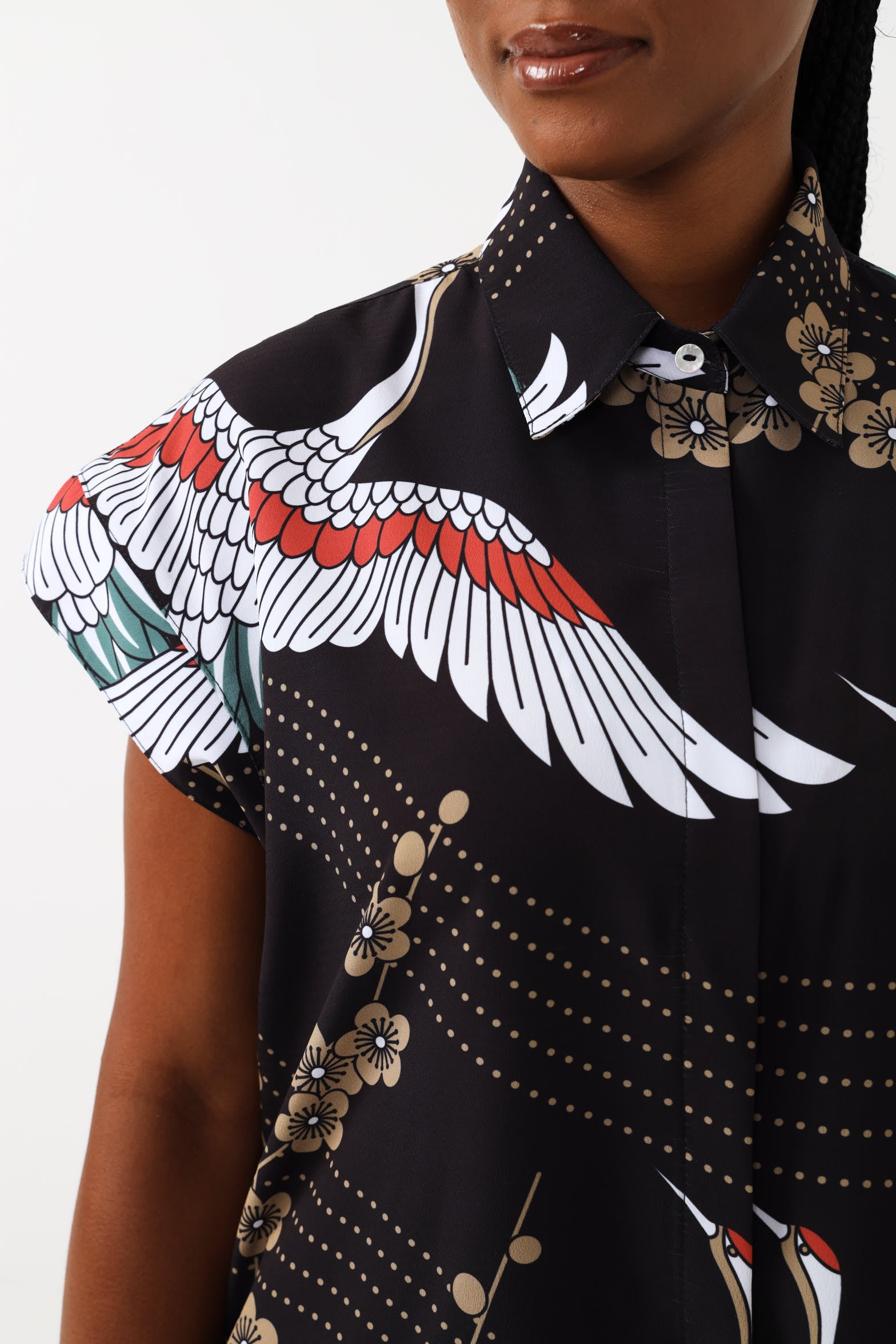 MANDARIN TOP / GILDED FLIGHT