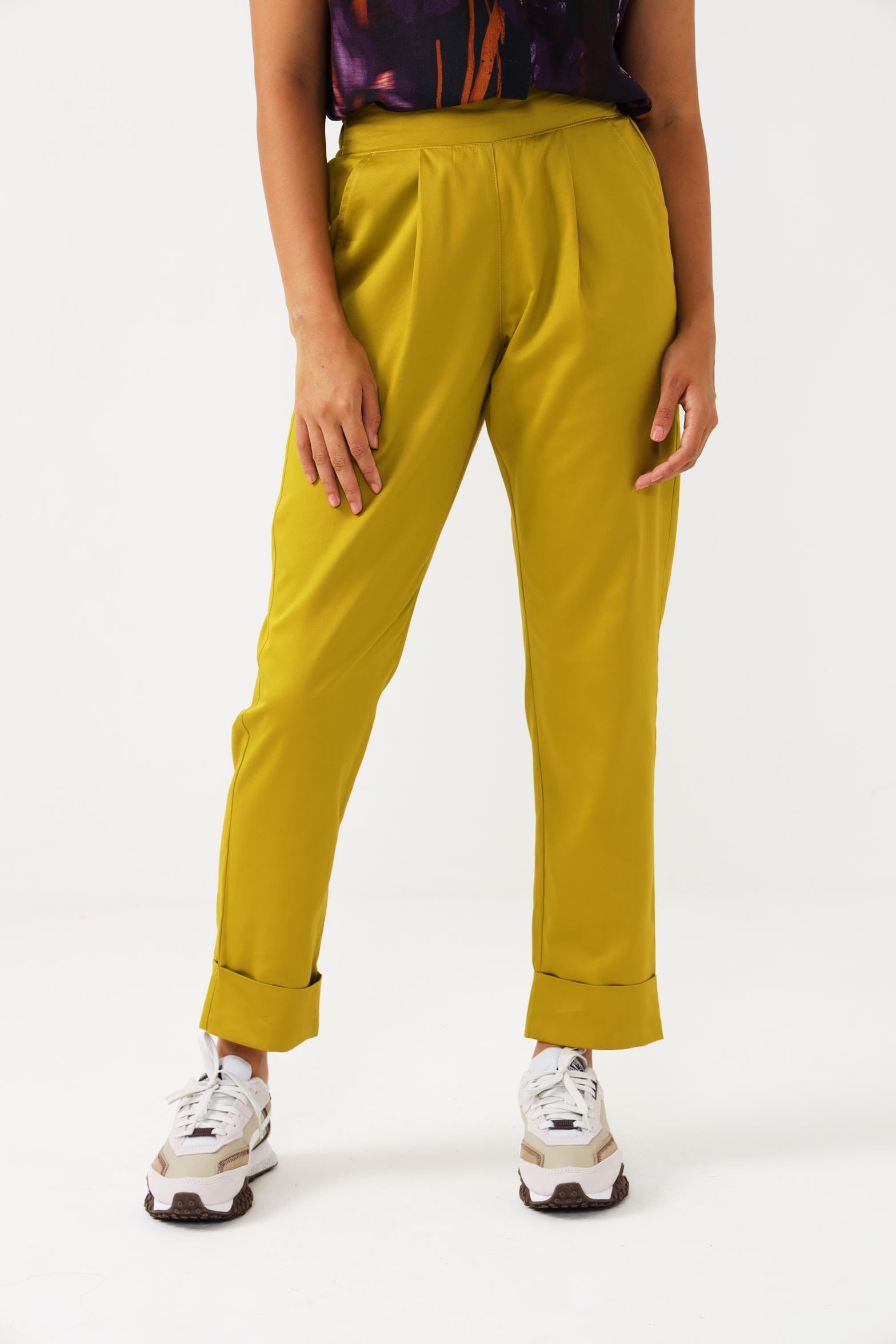CIGAR PANTS / CITRON