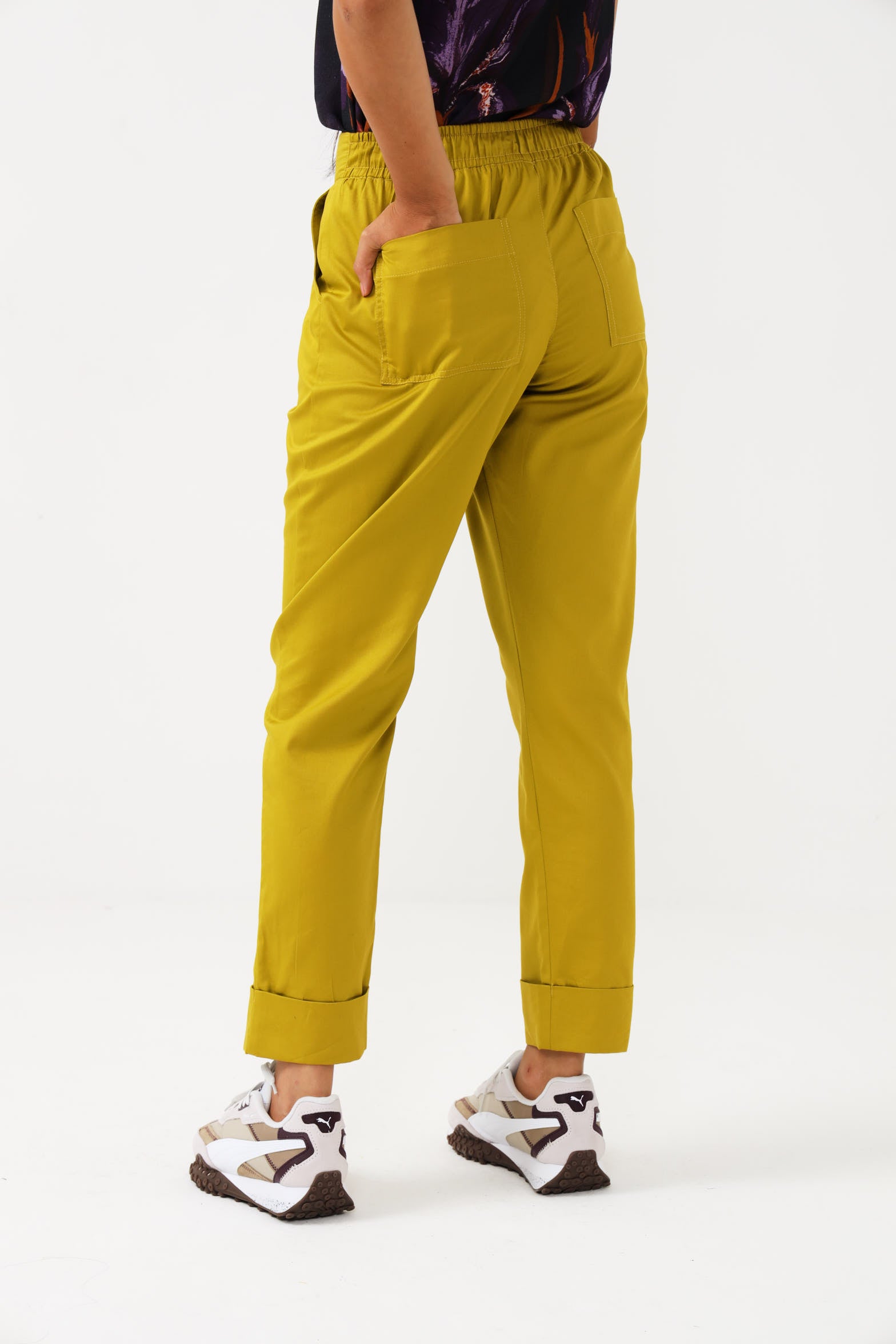 CIGAR PANTS / CITRON