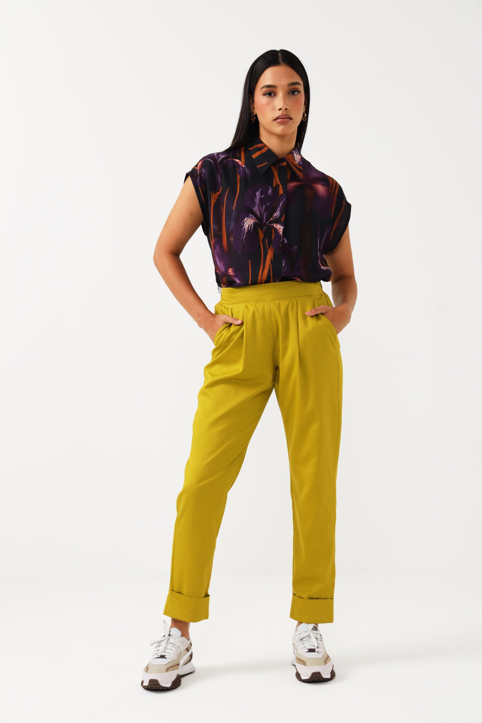 CIGAR PANTS / CITRON