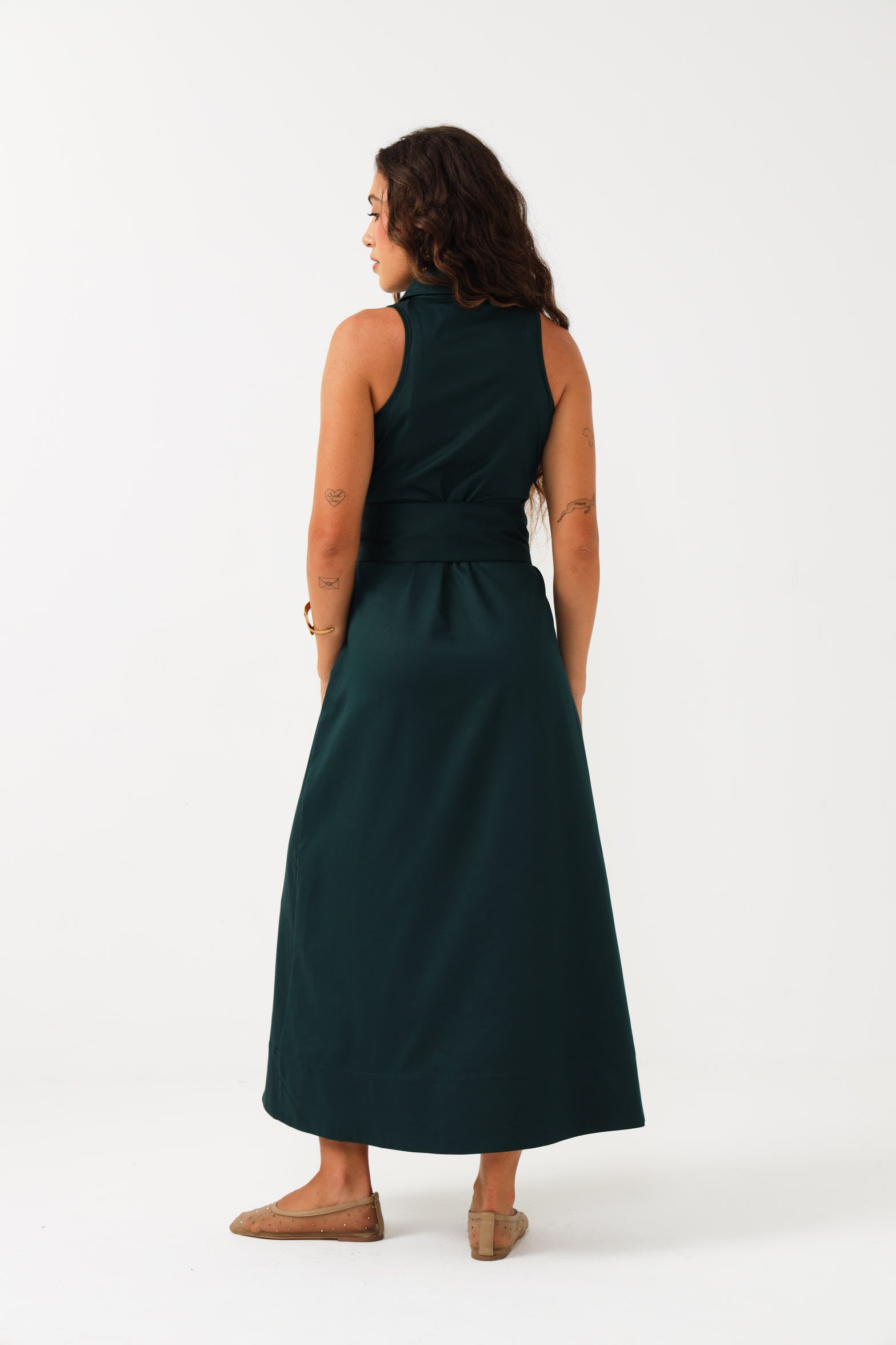 STATEMENT SASH WRAP / TEAL