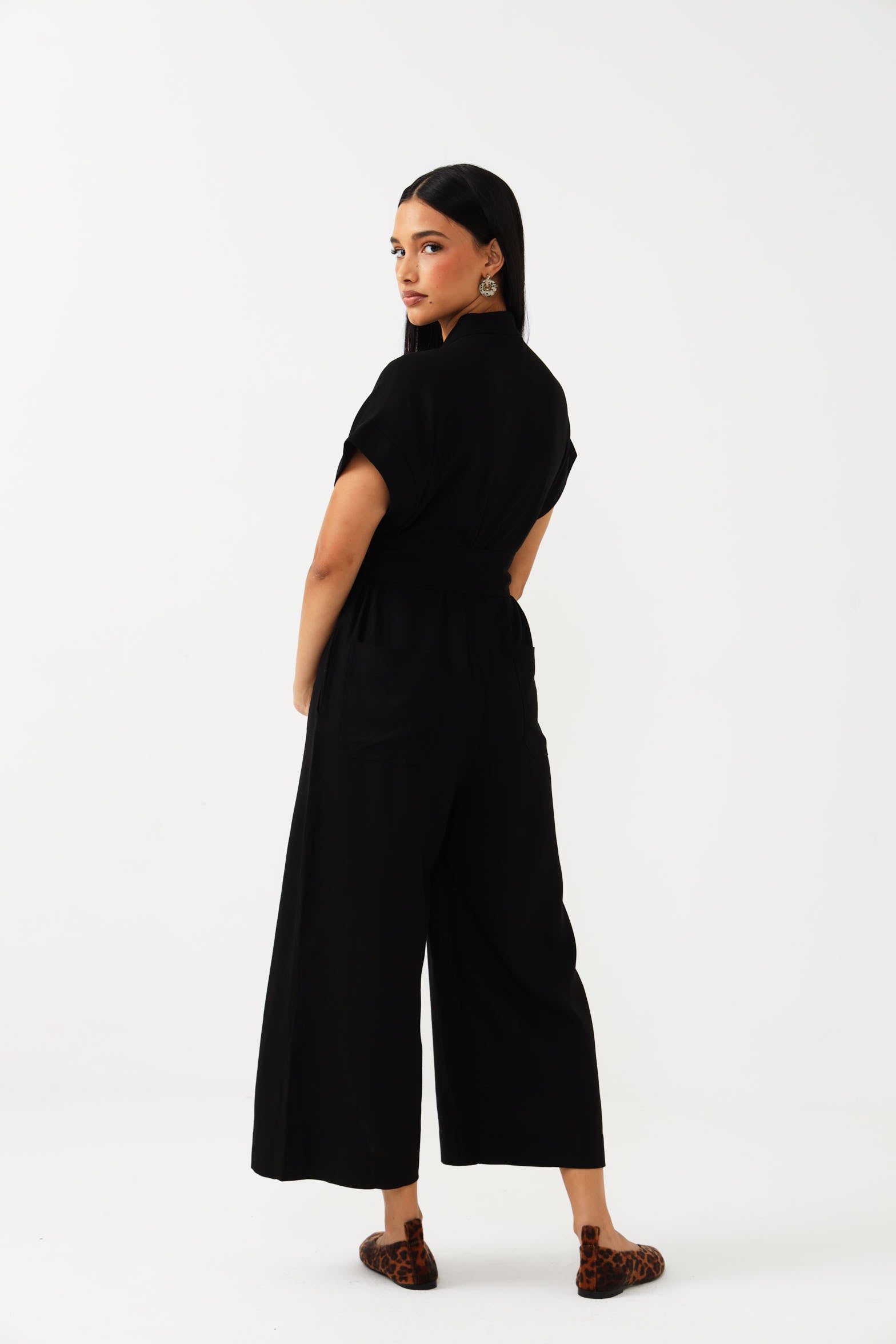 MANDARIN JUMPSUIT / EBONY