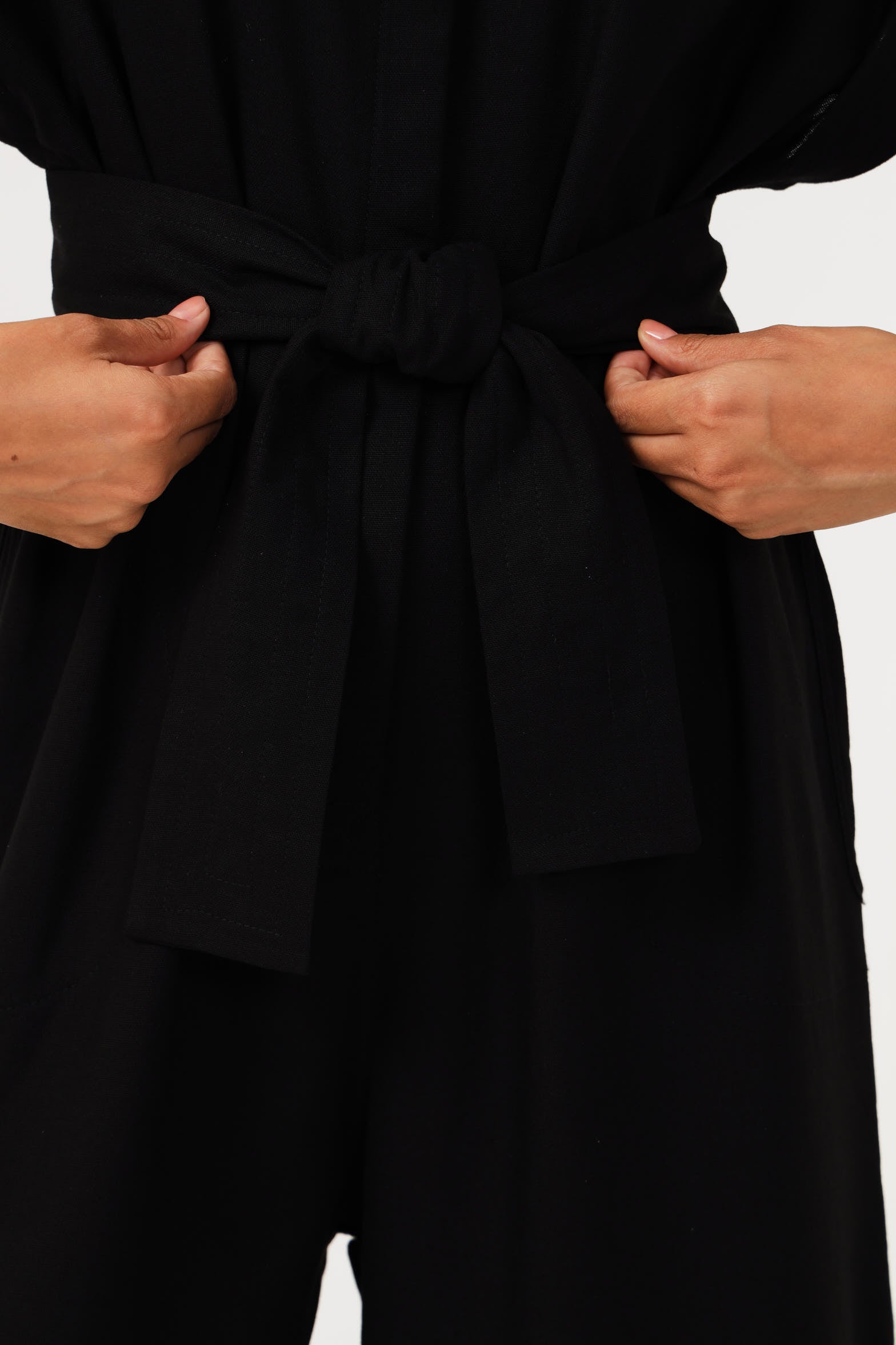 MANDARIN JUMPSUIT / EBONY