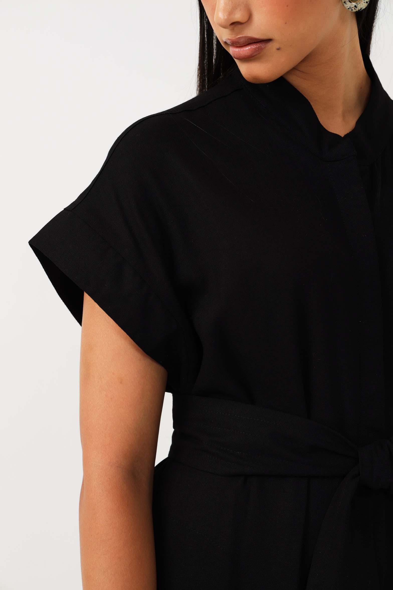 MANDARIN JUMPSUIT / EBONY