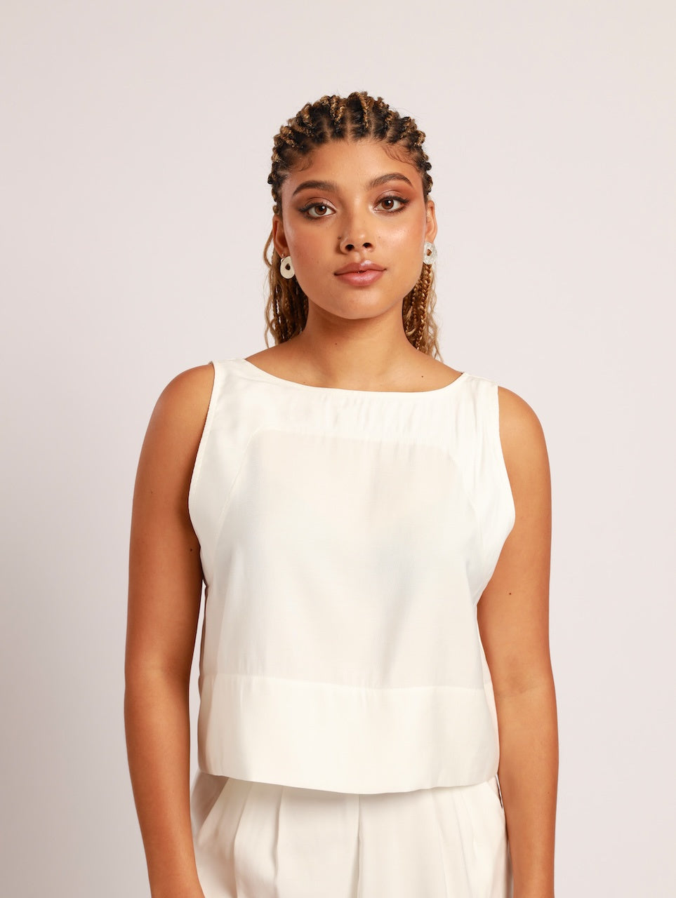 RELAXED TANK / MADRID WHITE