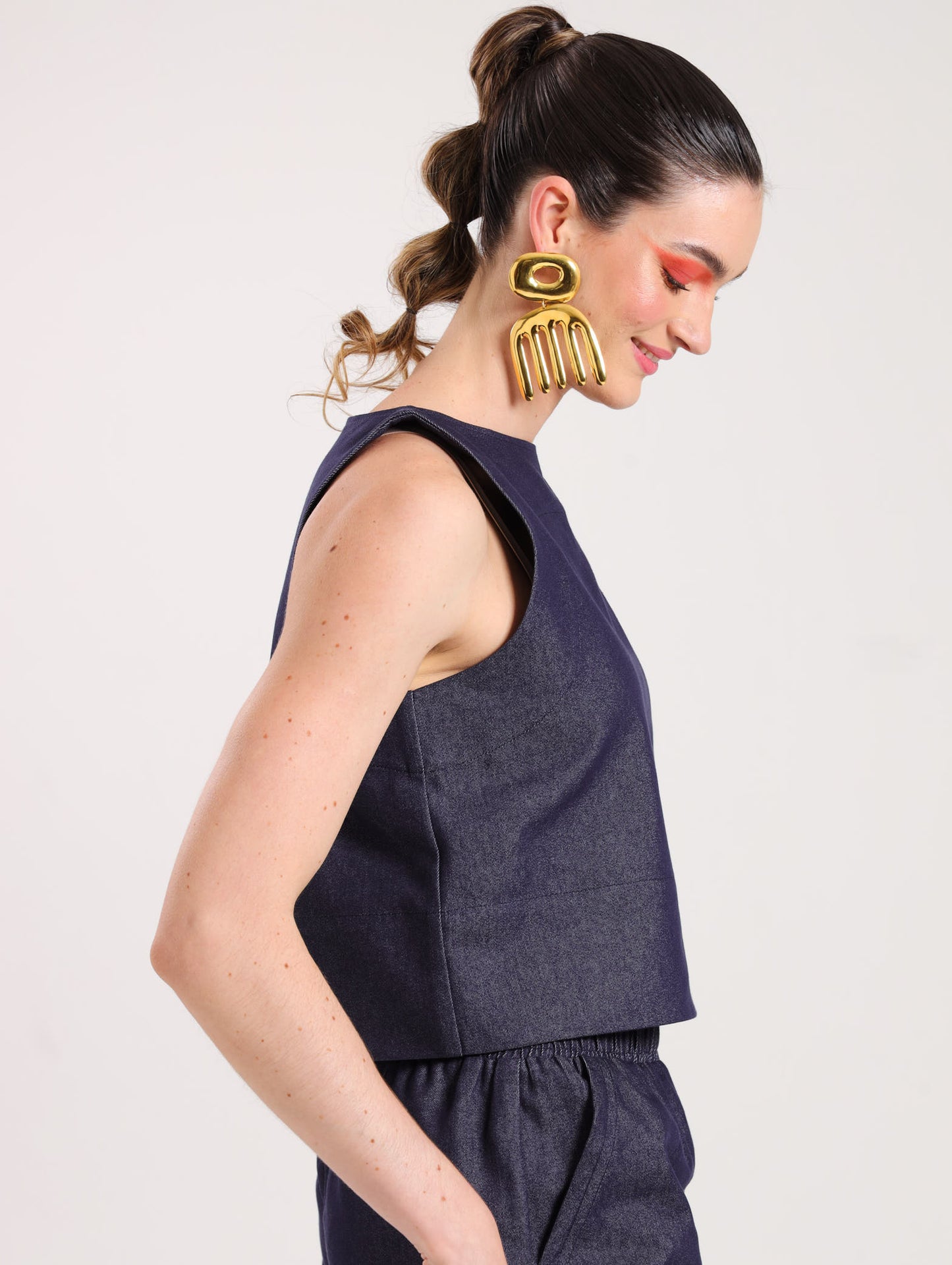 RELAXED TANK / DENIM
