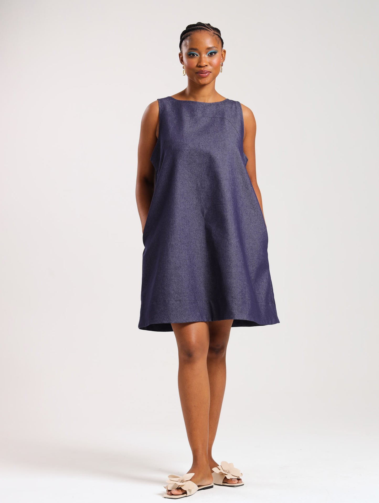 COAST MIDI DRESS / DENIM