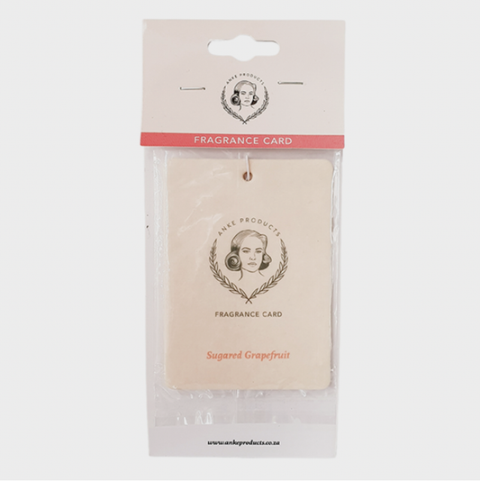 FRAGRANCE CARD / SUGARED GRAPEFRUIT