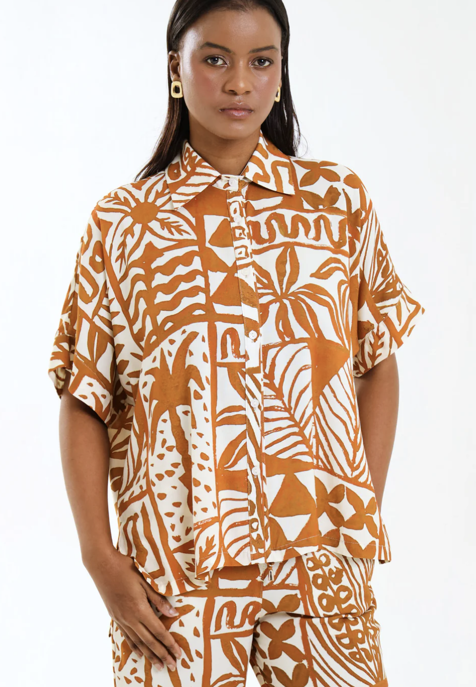 HI-LO TOP / TERRAPRINT