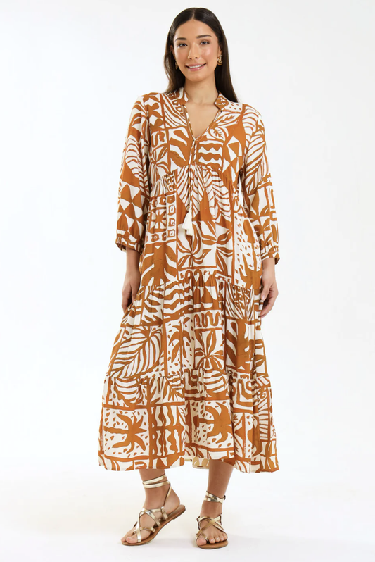 PALOMA MAXI DRESS / TERRAPRINT
