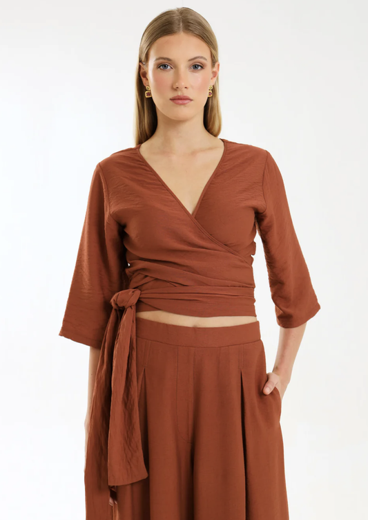 WRAP TOP / CRYPTO MOCCA