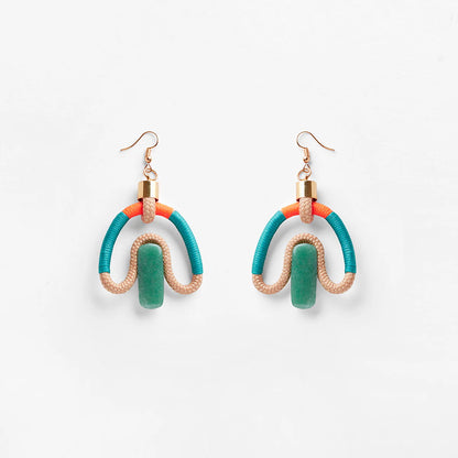 PICHULIK AVENTURINA EARRINGS