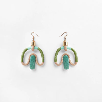 PICHULIK AVENTURINA EARRINGS