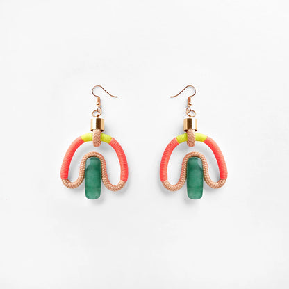 PICHULIK AVENTURINA EARRINGS