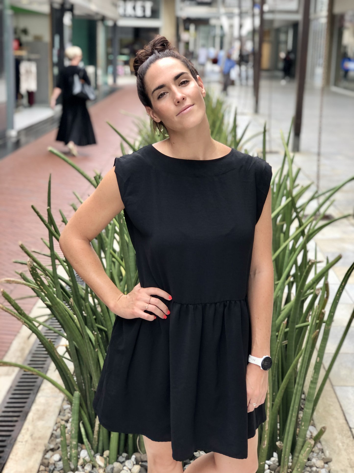 SERENITY MIDI DRESS / Ebony