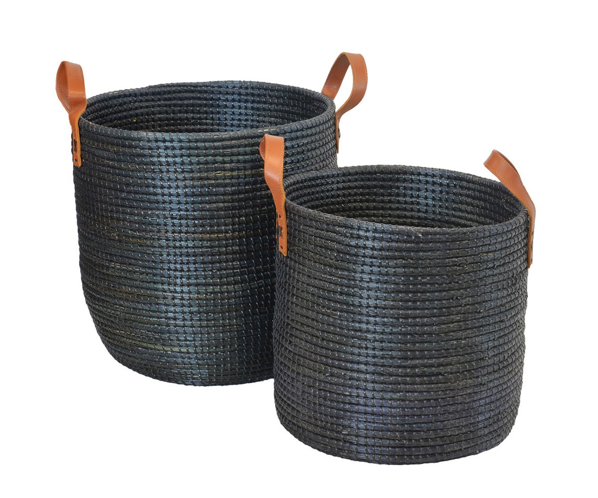 SEAGRASS BLACK + HANDLES (SET 2)