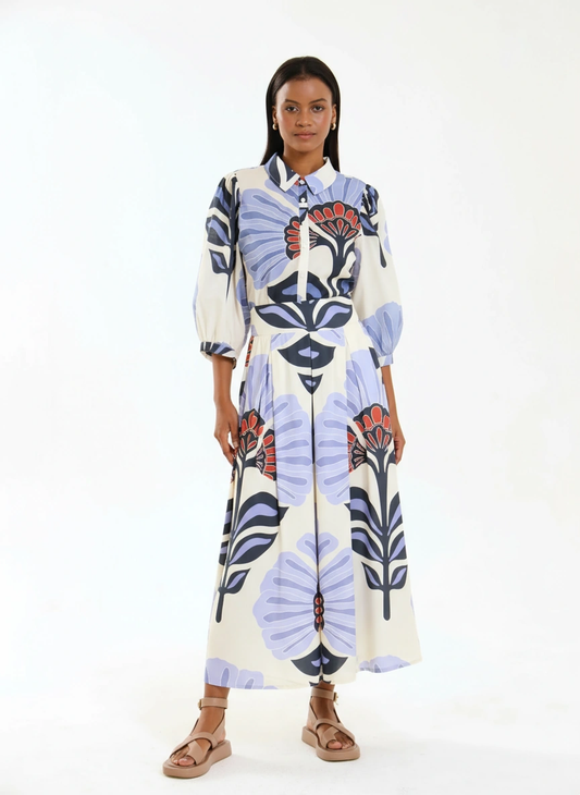 PUFF SLEEVE TOP / WILDFLOWER