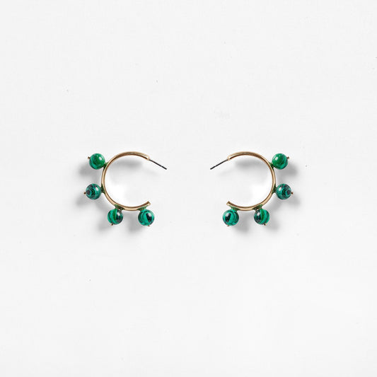 GARLAND HOOP EARRINGS